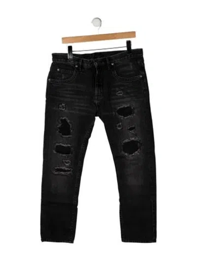 Pre-owned Helmut Lang Skinny Jeans In Black