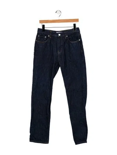 Pre-owned Helmut Lang Skinny Jeans In Blue