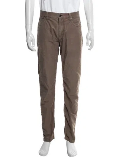 Pre-owned Helmut Lang Skinny Jeans In Brown