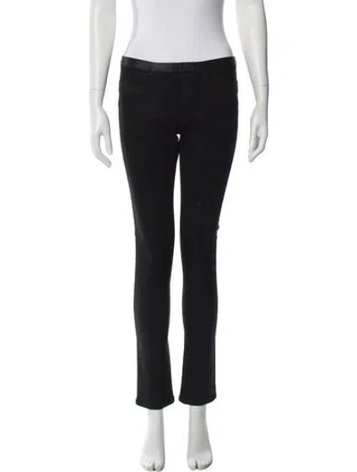 Pre-owned Helmut Lang Skinny Leg Pants In Black