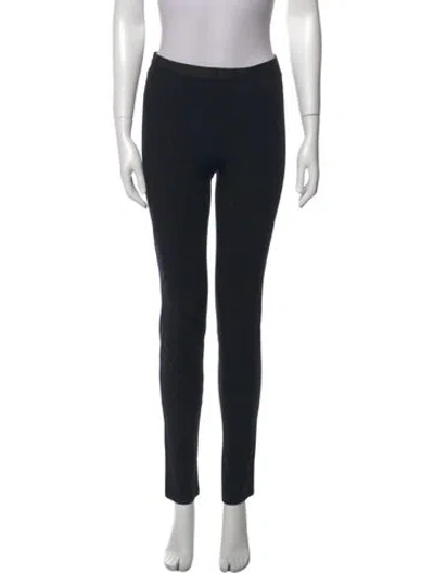 Pre-owned Helmut Lang Skinny Leg Pants In Black