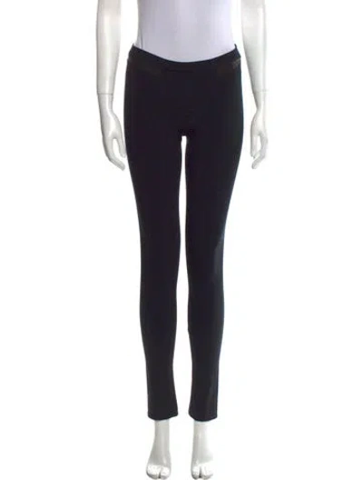 Pre-owned Helmut Lang Skinny Leg Pants In Black