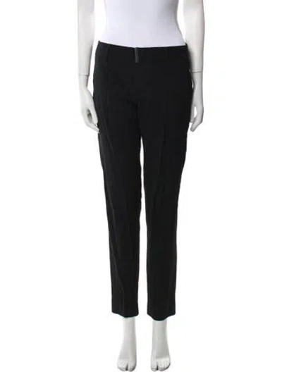 Pre-owned Helmut Lang Skinny Leg Pants In Black