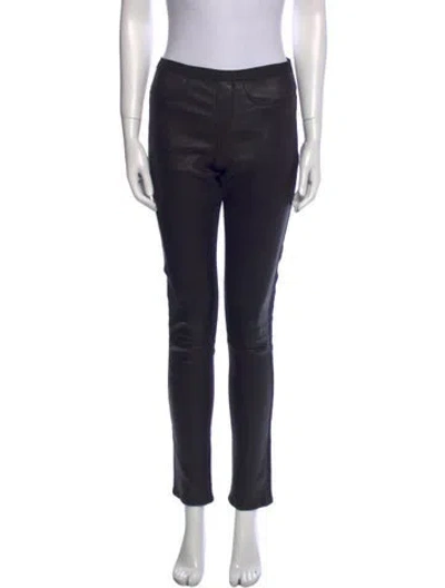 Pre-owned Helmut Lang Skinny Leg Pants In Black