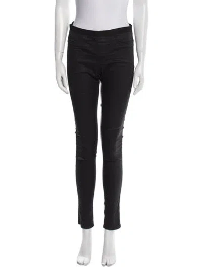 Pre-owned Helmut Lang Skinny Leg Pants In Black