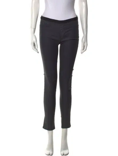 Pre-owned Helmut Lang Skinny Leg Pants In Black