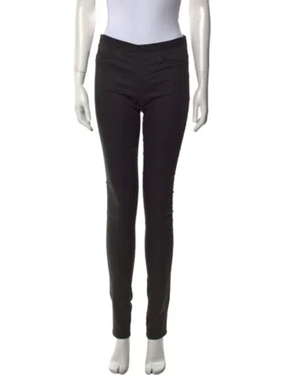 Pre-owned Helmut Lang Skinny Leg Pants In Black