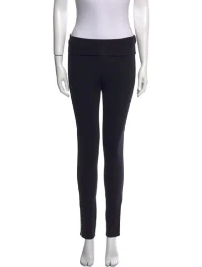 Pre-owned Helmut Lang Skinny Leg Pants In Black