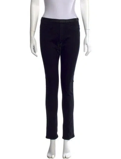 Pre-owned Helmut Lang Skinny Leg Pants In Black