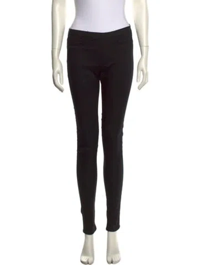 Pre-owned Helmut Lang Skinny Leg Pants In Black