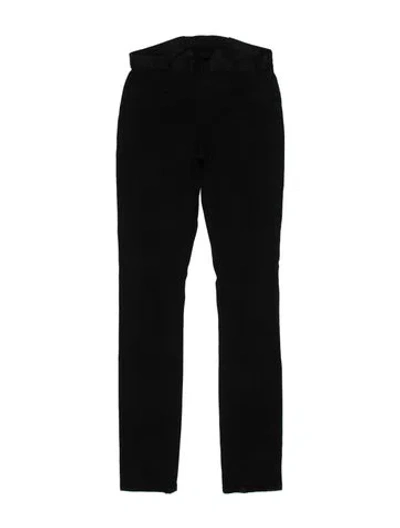Pre-owned Helmut Lang Skinny Leg Pants In Black