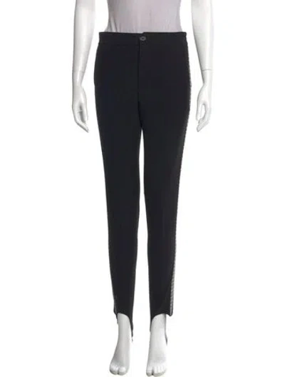 Pre-owned Helmut Lang Skinny Leg Pants In Black