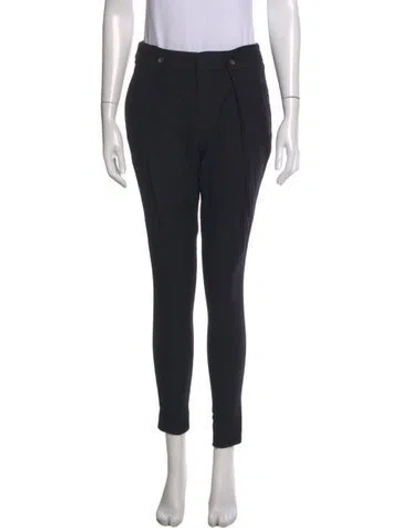 Pre-owned Helmut Lang Skinny Leg Pants In Black