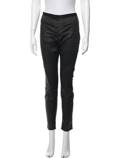 Pre-owned Helmut Lang Skinny Leg Pants In Black