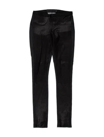 Pre-owned Helmut Lang Skinny Leg Pants In Black