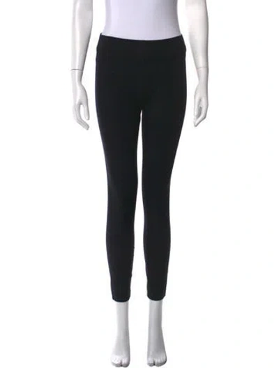 Pre-owned Helmut Lang Skinny Leg Pants In Black