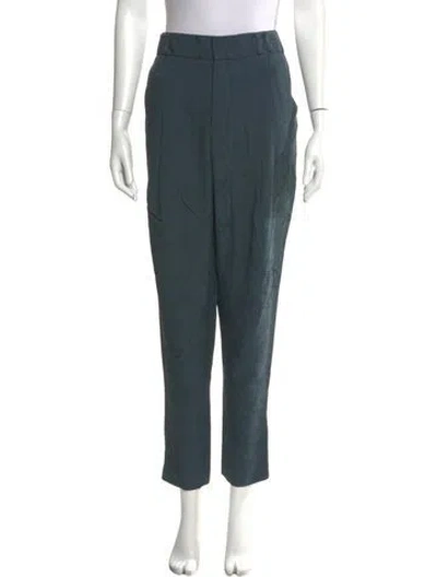 Pre-owned Helmut Lang Skinny Leg Pants In Blue