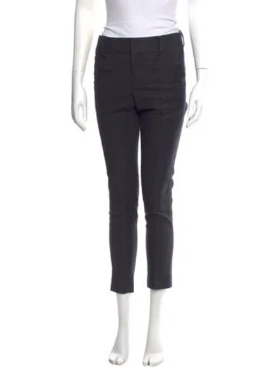 Pre-owned Helmut Lang Skinny Leg Pants In Blue