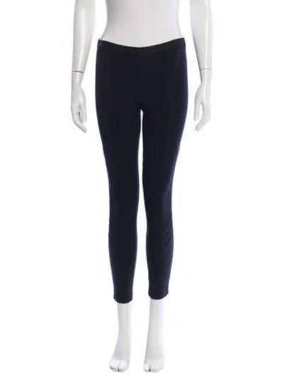 Pre-owned Helmut Lang Skinny Leg Pants In Blue