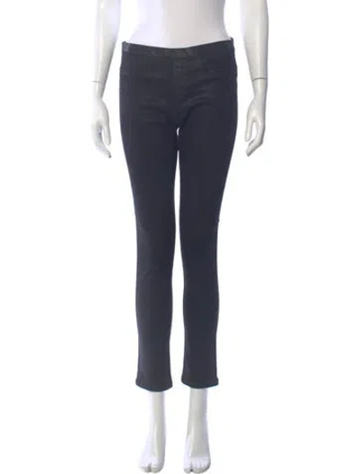 Pre-owned Helmut Lang Skinny Leg Pants In Blue
