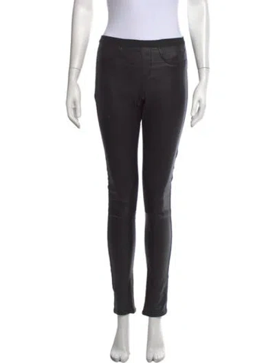 Pre-owned Helmut Lang Skinny Leg Pants In Blue
