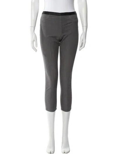 Pre-owned Helmut Lang Skinny Leg Pants In Gray