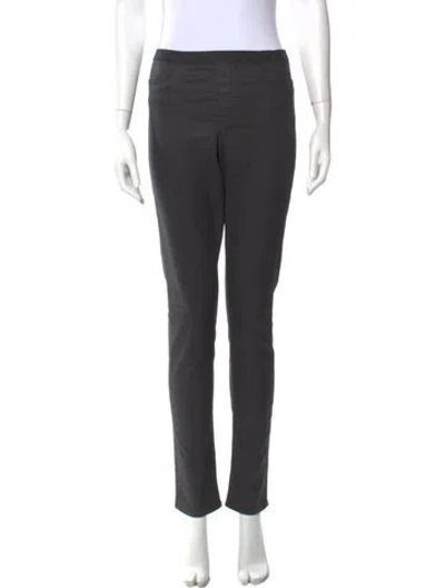Pre-owned Helmut Lang Skinny Leg Pants In Gray