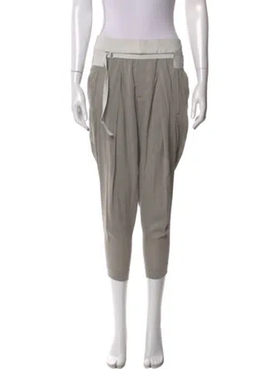 Pre-owned Helmut Lang Skinny Leg Pants In Gray