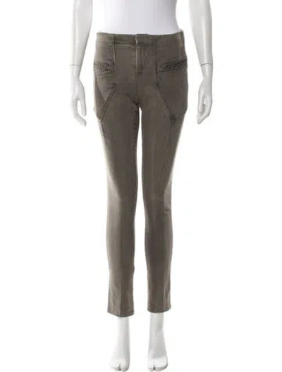 Pre-owned Helmut Lang Skinny Leg Pants In Gray