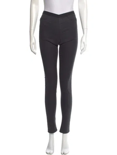 Pre-owned Helmut Lang Skinny Leg Pants In Gray