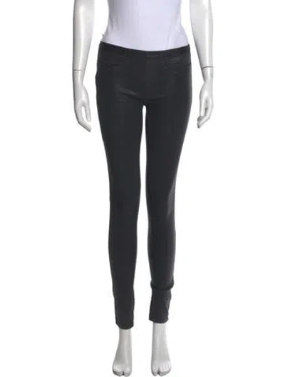 Pre-owned Helmut Lang Skinny Leg Pants In Grey
