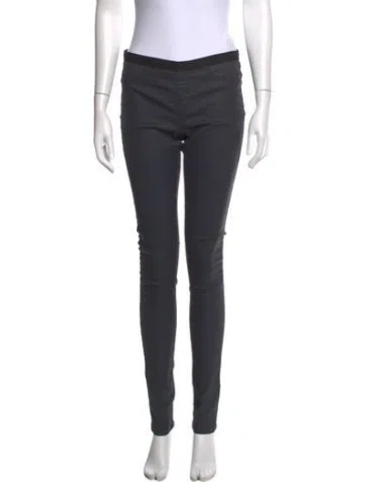 Pre-owned Helmut Lang Skinny Leg Pants In Grey