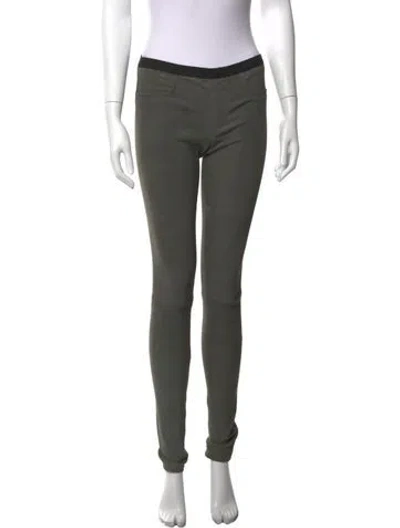 Pre-owned Helmut Lang Skinny Leg Pants In Grey