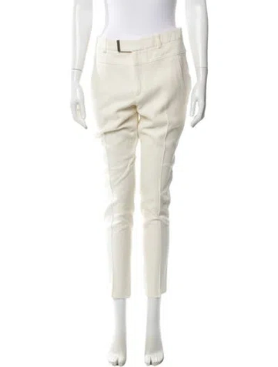 Pre-owned Helmut Lang Skinny Leg Pants In Neutral
