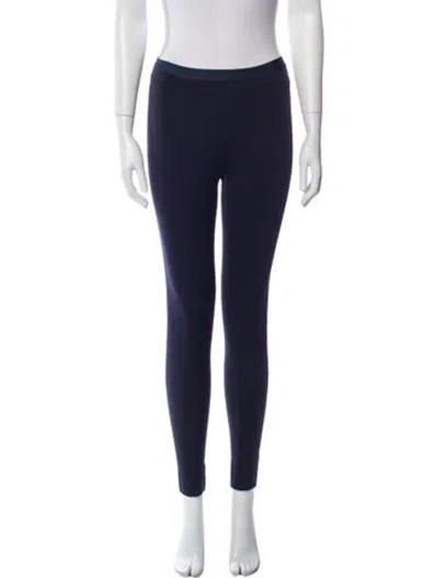 Pre-owned Helmut Lang Skinny Leg Pants In Purple