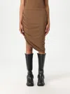 Helmut Lang Skirt  Woman Color Cocoa