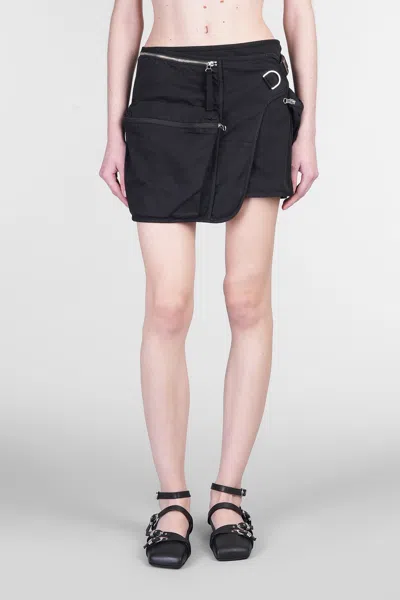 Helmut Lang Skirt In Black Rayon