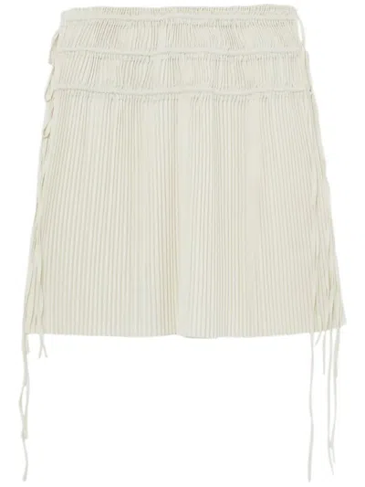 Helmut Lang Skirts In White