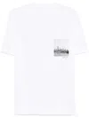 Helmut Lang Skyline Postcard Tee In White