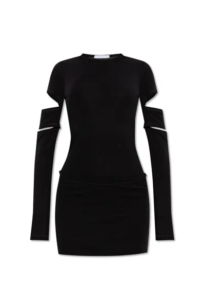 HELMUT LANG SLASHED MINI DRESS