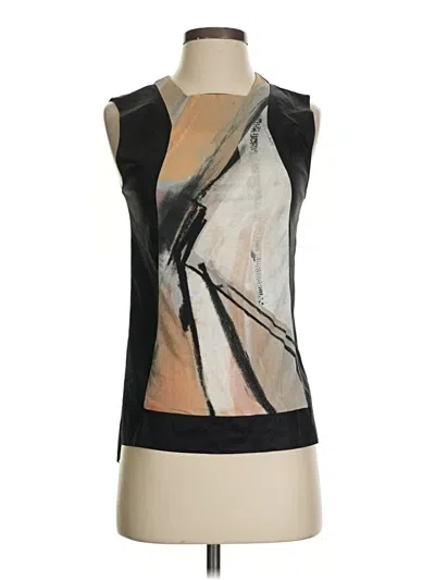 Pre-owned Helmut Lang Sleeveless Blouse In Black
