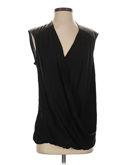 Pre-owned Helmut Lang Sleeveless Blouse In Black