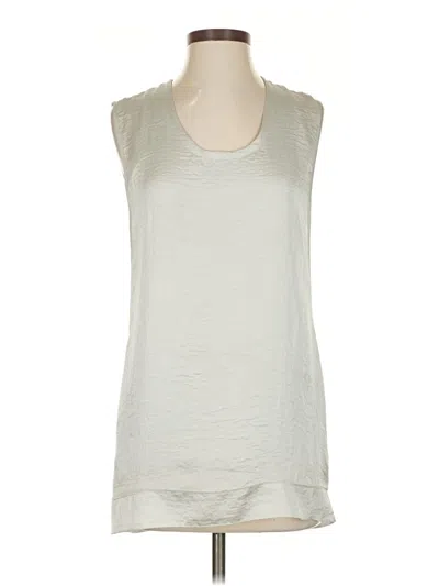 Pre-owned Helmut Lang Sleeveless Blouse In Gray