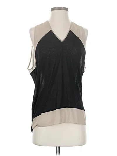 Pre-owned Helmut Lang Sleeveless Blouse In Gray