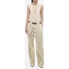 Helmut Lang Sleeveless Silk Scarf Top
