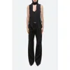 Helmut Lang Sleeveless Silk Top With Scarf