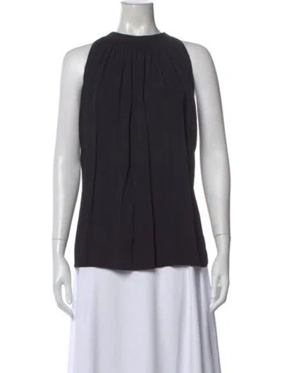 Pre-owned Helmut Lang Sleeveless Top In Black