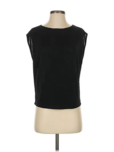 Pre-owned Helmut Lang Sleeveless Top Black Boatneck Tops