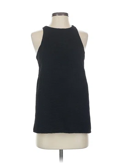 Pre-owned Helmut Lang Sleeveless Top Black Halter Neckline Tops
