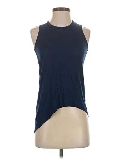 Pre-owned Helmut Lang Sleeveless T-shirt In Blue